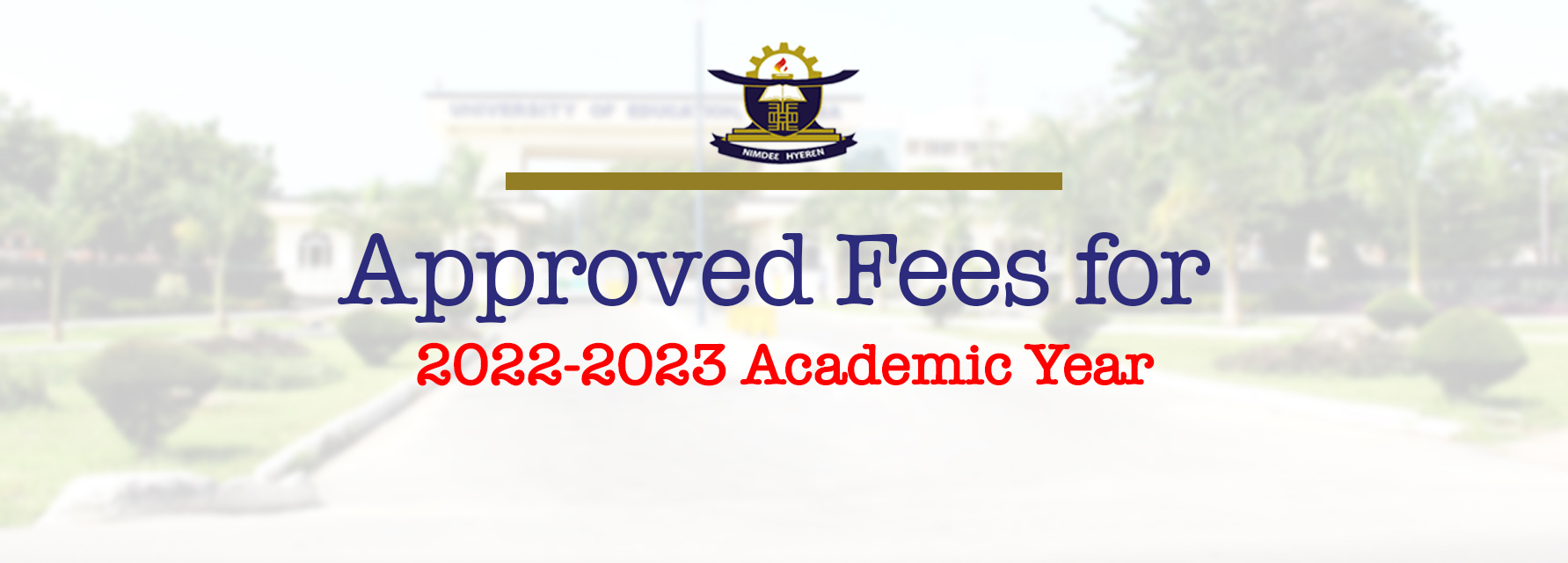 Kstu Releases Approved Fees for 2022/2023